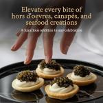 PETRUSCO River Beluga Hybrid Caviar | Delicious and Premium Black Caviar | Gourmet Seafood in a 50 g (1.7 oz) Metal Tin, Beluga Caviar Sourced From Sturgeon Fish, Fine Dining Staple