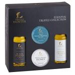 TruffleHunter - TruffleHunter Preserved Truffle Selection Gift Set - Black & White Truffle Oil, Sea Salt, Truffle Honey