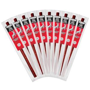 Buffalo Bob's Wild Game Meat Snack Stick - Venison Fire Stick 10 Pack