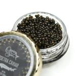 Premium Osetra Caviar – Amber Russian Sturgeon Roe with Creamy, Nutty Flavor (1 ounce (28 grams))