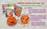 Dried Shrimps of “M” size for Thai Recipes and Asian Cuisine, Seafood Flavor with No Shell and Headless As a Snack with a unique umami taste 7Oz (200 grams).