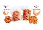 Dried Shrimps of “M” size for Thai Recipes and Asian Cuisine, Seafood Flavor with No Shell and Headless As a Snack with a unique umami taste 7Oz (200 grams).