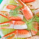 Today Gourmet Foods of NC-Frozen Snow Crab Cocktail Claws (21 to 25 claws per pound) (3lbs)