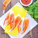 Today Gourmet Foods of NC-Frozen Snow Crab Cocktail Claws (21 to 25 claws per pound) (3lbs)