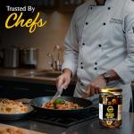 Luca’s Truffles 100% Italian Black Summer Truffle Carpaccio (270g) – Fresh Black Truffle Seasoning Slices Preserved in Extra Virgin Olive Oil & Salt – Gourmet Truffles for Meat, Fish, Pasta, or Salad Toppings