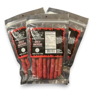 Amish Smokehouse Venison Smokies, 5oz, Pack of 3