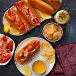 Maine Lobster Now: Maine Lobster Roll Kit 6 Pack (1LB Claws and Knuckles, 1, Pound)