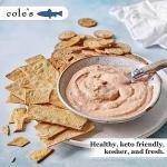 Cole’s Patagonian Wild-Caught Snow Crab Meat | Tender Lump Crab Meat | Good Source of Protein, Keto-Friendly | 5.3 oz Can, 3 pack