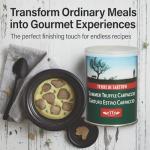 Terre di Tartufo Summer Truffle Carpaccio - Thinly Sliced Italian Black Summer Truffle Slices in Oil - Perfect Year-Round Alternative to Fresh Truffles - Ready to Use Gourmet Truffle Garnish - 12.3oz (350g)