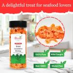 Byait Dried Louisiana Shrimp 5 Oz – Approx. 230 Pieces, Fresh-Caught & Dehydrated for Snacks, Seafood Salad, Pad Thai, Ramen Toppings, or Soup, Premium Wild-Caught Shrimp, MSG-Free, Non-GMO