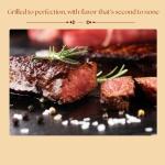 Halal Australian Wagyu Beef Ribeye Steaks – MS 8/9 Gourmet Pack of 4 x 8oz | Premium Frozen Beef Ribeye Cuts, Rich Marbling & Bold Flavor | Ideal for Grilling, Searing, or Gifting | Fresh Wagyu Beef from Australia