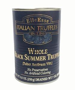 Italian Black Summer Truffles, Whole Preserved in Water – Gourmet Cooking Truffles 8.8oz (250g)