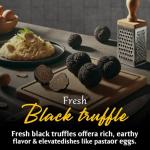 Luca's Truffles Fresh Black Truffles - Gourmet Truffles for Pasta, Risotto, and Fine Dining - Vegetarian, Gluten-Free (2 Oz)