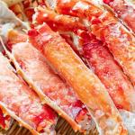 Colossal Red King Crab Leg Splits – Pre-Split for Easy Prep, Fully Cooked & Flash Frozen – Premium Wild-Caught Crab from Norway – 1 lb Pack