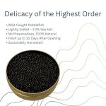 CASPIY American Paddlefish Black Caviar – 1.76 oz / 50 g – Select Malossol Roe – Authentic Spoonbill Caviar