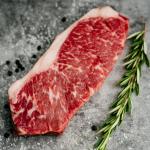 R-C Ranch - Wagyu Beef New York Strip Steak - Pack of 2 (12-14oz each) - 100% Wagyu Beef All Natural, No Hormones