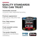 Phillips Special Crab Meat – 6 Pack 16oz Cans, Wild Caught Crabmeat, Pasteurized, Blue Swimmer, Ready-to-Cook Canned Meat for Crab Cakes, Salads & Hot or Cold Recipes