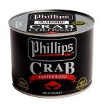 Phillips Colossal Lump Crab Meat 16oz Can, 2 Pack – Wild Caught Canned Lump Crabmeat, Pasteurized Long Shelf-Life, Hand-Picked Shell-Free Blue Crabs, Large Lumps for Premium Dishes & Cocktails