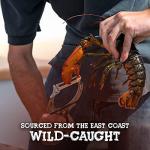 Seamazz Lobster Tail Tray, 4 Lobster Tails (Frozen)