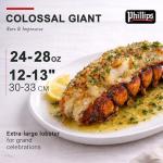 Fresh Wild Caught North Atlantic Lobster Tails 10Lb, 100% Natural, Extra Large, 24-28 Oz Each, Restaurant Quality, Fresh Frozen Lobster Meat, Seafood for Grilling, Boiling, Baking or Broiling