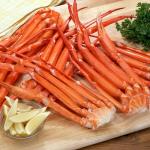 Today Gourmet Foods - Snow Crab Legs- 5oz-8oz Clusters (5lbs)