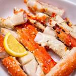 Alaskan Red King Crab Broken Pieces (Knuckles, Claws & Legs) | Wild-Caught, Fully Cooked & Frozen | Premium Crab Meat | 2LB