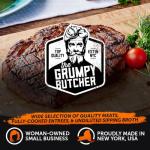 Grumpy Butcher Wagyu Beef Skirt Steak, 1 Pack (1.5 lb) – Premium Outside Skirt Steak – Carne Asada Thin Beef Steaks Meat for Grilling & High-Heat Cooking