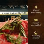 Wagyu Beef Tallow for Cooking (14 oz - Pack of 2)— US-Made, 100% Pure Wagyu Tallow, Rich Umami Flavor — Premium Beef Tallow for Frying, Searing, Baking (S.P ~400°F) — Keto, Paleo, Carnivore Friendly