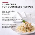 Phillips Lump Crab Meat 16oz Can, 4 Pack – Canned Wild Caught Lump Crabmeat, Pasteurized Blue Swimmer Crab for Cooking, Recipes, Appetizers, Salads, Stuffed Dishes