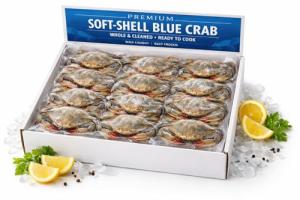 Soft Shell Crabs - shipping 2 day air - [2 Pounds] (HOTEL (18 Pcs))