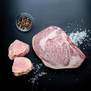 Japanese Miyazaki Wagyu Beef Steak Combo - Premium A5 Grade Filet Mignon (2 x 10 oz) & Ribeye (1 x 24 oz) - Tender, Flavorful, Marbled Perfection - Overnight Shipping with Ice & Cooler