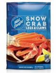 Wild Caught Snow Crab Legs and Claws, Frozen, Can be served as an impressive appetizer or made into an upscale crab cake, 20g protein per serving, 2 POUND