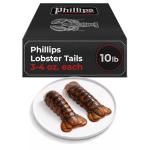 Frozen Wild Caught North Atlantic Lobster Tails - 10Lb Box, 3-4 Oz Each, 100% Natural, Restaurant Quality, Frozen Lobster Tails, Sustainably Harvested Seafood for Grilling, Boiling, Baking or Broiling