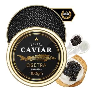 Bester Premium Russian Osetra Black Caviar - 3.5 oz