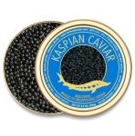 𝐁𝐄𝐒𝐓𝐒𝐄𝐋𝐋𝐄𝐑 PREMIUM Osetra Sturgeon Black Caviar - CASPIAN Collection - 1.1 oz / 30 g in Metaium Quality Malossol Sturgeon Black Roe - Classic Style - Imported