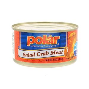 MW Polar Salad Crab Meat, Minced, Perfect for Dips, Ceviche, Sushi, 6 oz (Pack of 12)