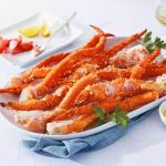 SeaBear Wild Alaskan Golden King Crab Legs – Premium Fully Cooked Frozen King Crab, Sweet & Tender (2 LB)