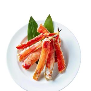 Colossal Red King Crab Leg Splits – Pre-Split for Easy Prep, Fully Cooked & Flash Frozen – Premium Wild-Caught Crab from Norway – 1 lb Pack