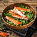 Colossal Red King Crab Leg Splits – Pre-Split for Easy Prep, Fully Cooked & Flash Frozen – Premium Wild-Caught Crab from Norway – 1 lb Pack