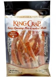 King Crab Legs and Claws, Frozen, All natural, | Wild-Caught | Fully Cooked , Naturally sweet flavor and firm, meaty texture , Fully cooked and flash frozen at peak freshness. Simply thaw and reheat by steaming, boiling, or baking convenient to prepare at home. 2 LB