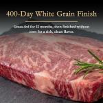 Petrusco Australian Wagyu Ribeye Steak MS 8-9, Grass Fed & 400-Day Grain Finished, Darling Downs Single-Origin Beef, Halal Certified, No Hormones, Premium Gourmet Steak, 16oz