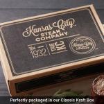 Premium Maryland Style Crab Cake - Ideal for Surf and Turf Meals 4 count, 3 ounces each, Made with Authentic Blue Crab Meat and Exquisite Seasonings from Kansas City Steak Company