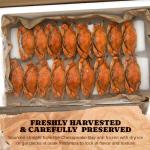 Maryland Steamed Blue Crabs – Jumbo Hardshell (6.5–7 in), Fresh Freshly Steamed Seafood with Mallets & Crab Paper Included, Crab Feast Kit for Delivery pack of 12