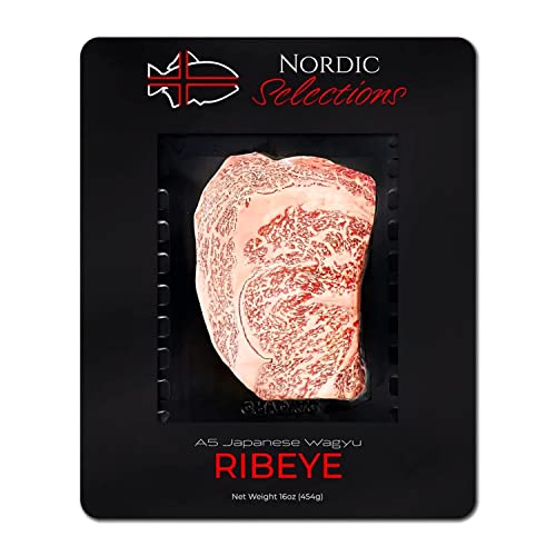 Authentic A5 Japanese Wagyu Ribeye Steak 16oz