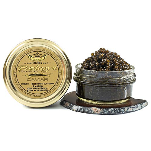 Premium Sturgeon Beluga Caviar - Top Black Caviar