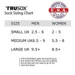 TRUSOX Men's 3.0 Thin Crew Socks - Orange