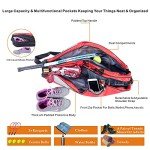 W&G 4-Racquet Tennis Bag with Shoe Compartment