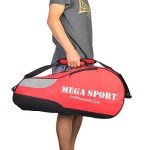 W&G 4-Racquet Tennis Bag with Shoe Compartment