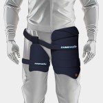 Moonwalkr 2.0 Lightweight Cricket Thigh Guards - Blue