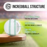 Soft Rubber Cricket Practice Ball - 3 Pack